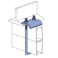 U Bolt Clamp 6-1/2 8-5/8 OAL HDG - Click Image to Close